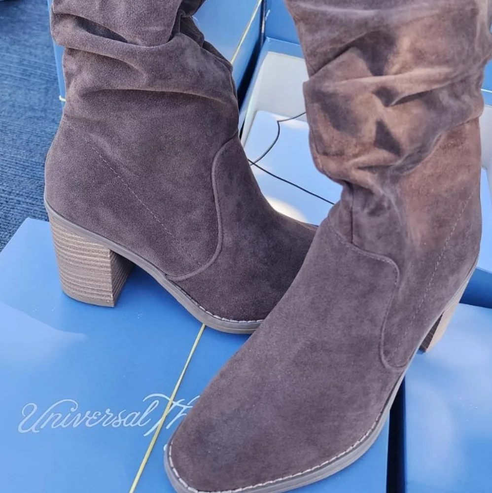 Womans Harlan tall boots- universal thread size 8 - Picture 11 of 11